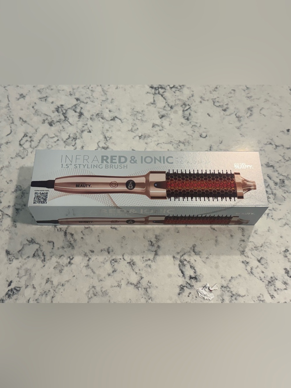 Infrared & Ionic 1.5" Styling Brush - Rose Gold
NEW IN BOX